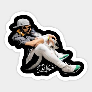 Jalen Hurts Trophy Sticker